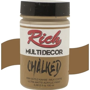 Multi Decor Chalked Akrilik Boya 100 Ml. 4584 Sütlü Kahve