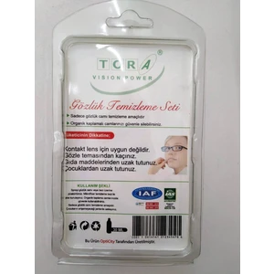 Tora Vision Power Gözlük Temizleme Seti