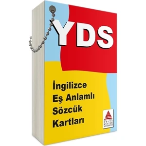 Delta Kültür Yayınevi İngilizce Es Anlamlı Sözcük Kartları