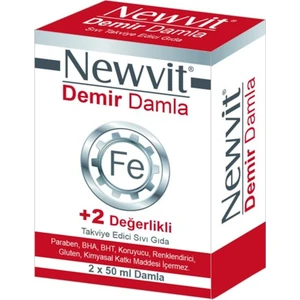 Newvit Demir Damla 2X50 ml