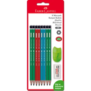 Blister Mercanlı 8'li Set Kalem