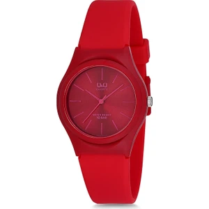 VQ86J023Y Su Geçirmez Silikon Kordonlu Kadın Kol Saati