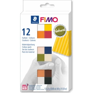 Staedtler Fimo Natural Polimer Kil Seti 12 Renk x 25 Gr.