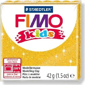 Staedtler Fimo Kids Yumuşak Polimer Kil 42 Gr. 112 Glitter (Simli) Gold