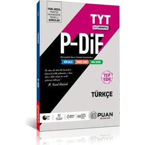 Puan Yayınları 2023 TYT Türkçe PDİF Konu Anlatım Fasikülleri