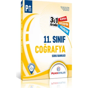 Puan Yayınları 11. Sınıf Coğrafya 3'ü 1 Arada Soru Bankası
