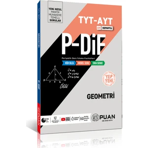 Puan Yayınları 2023 TYT AYT Geometri PDİF Konu Anlatım Fasikülleri