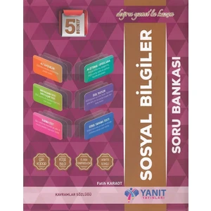 Yanıt Yayınları  5.Sınıf Sosyal Bilgiler Soru Bankası