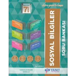 Yanıt Yayınları 7. Sınıf Sosyal Bilgiler Soru Bankası
