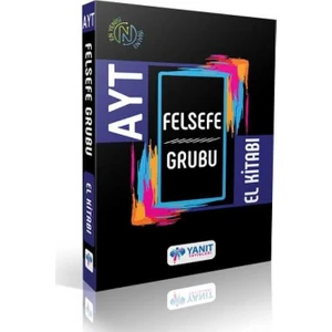 Yanıt Yayınları  AYT Felsefe Grubu El Kitabı