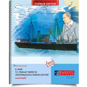 Pandül Yayınları 8. Sınıf İnkılap Tarihi Etkinlik Defteri - Hanifi Demir