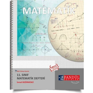 Pandül Yayınları 11. Sınıf Matematik Defteri - İsmail Değirmenci