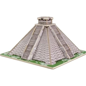 Maya Piramidi 3D Ahşap Puzzle / 19 Parça