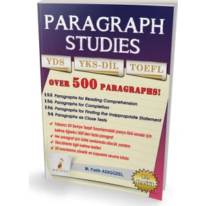 Pelikan Yayınları Paragraph Studies YDS  YKSDİL TOEFL