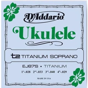 Ej87S Set Soprano Titanium Ukulele
