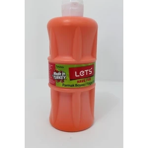 Lets Parmak Boyası 500 Ml Turuncu (Yeni Ürün)