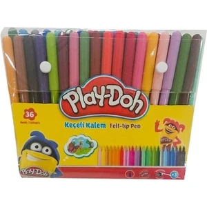 36 Renk Keçeli Kalem Pvc 2Mm Play-Ke013