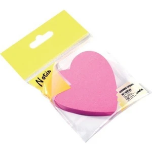 Yapışkanlı Not Kağıdı Neon Kalp 100Yp Postit