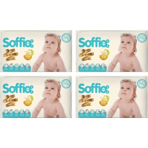 3 Numara 34X4=136 Adet Bebek Bezi 5-9 kg