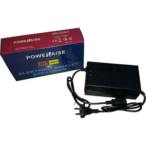 48V 20A Elektrikli Bisiklet Şarj Cihazı | 48 Volt 20 Amper Adaptör | 4 Akülüler İçin