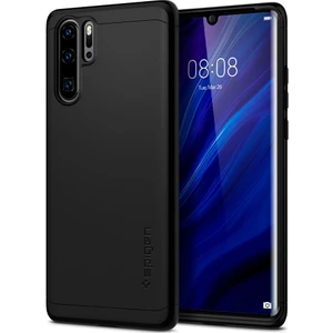 Huawei P30 Pro Kılıf Thin Fit 360 Black (Cam Ekran Koruyuculu) - L37CS25731