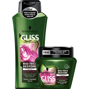 Bio-Tech 360 ml + Gliss Bio-Tech Saç Bakım Maskesi 300 ml