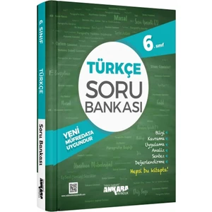 Ankara Yayıncılık 6.Sınıf  Türkçe Soru Bankası - Elif Durtaş