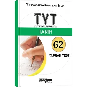 Ankara Yayıncılık TYT Tarih Yaprak Test