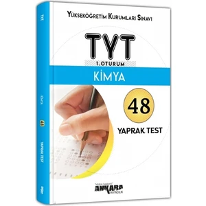 Ankara Yayıncılık TYT Kimya 48 Yaprak Test