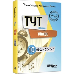 Ankara Yayıncılık TYT 1.Oturum Türkçe 10 Özgün Deneme