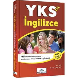 İrem Yayıncılık YKS İngilizce Son 10 Yılın Sınav Soruları Ve Ayrıntılı Çözümleri - Naci Düz