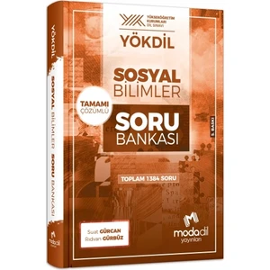 YÖKDİL Sosyal Bilimler Tamamı Çözümlü Soru Bankası - Suat Gürcan