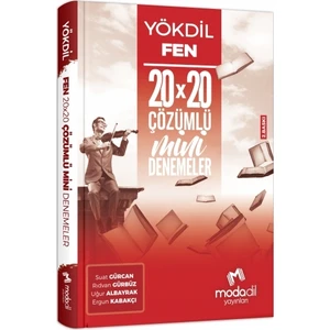 YÖKDİL Fen 20X20 Çözümlü Mini Denemeler - Suat Gürcan