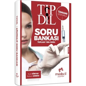 Tıp Dil Soru Bankası - Suat Gürcan