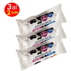 Vi! Plus Çöp Torbası 3 Al 2 Öde  Mini Boy 40 Litre 40X45 cm Ebatlı ( Çöp Poşeti )