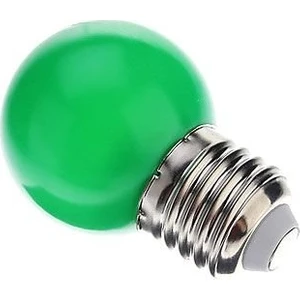 Yeşil LED Ampul 1W E27 Normal Duylu Top LED Ampul