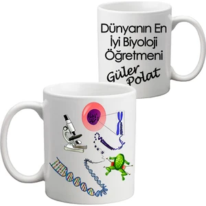 Biyoloji Öğretmeni Öğretmenler Günü Hediyesi Kupa Bardak