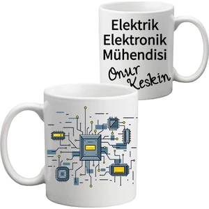 Elektrik - Elektronik Mühendisine Hediye Kupa Bardak