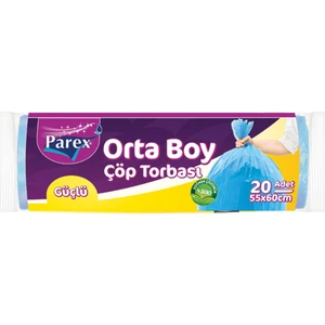 Güçlü Çöp Torbası Orta Boy 3'lü Paket