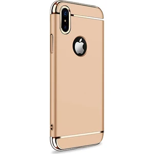 JR-BP364 Apple iPhone X/XS Ling Serisi Silikon Kılıf Kapak Gold