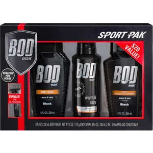 Bodman Black Sport Pak Erkek Hediye Seti