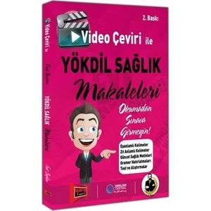Yargı Yayınevi Video Çeviri İle YÖKDİL Sağlık Makaleleri 2. Baskı