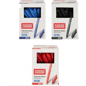 Tükenmez Kalem 1.0mm 50'li Paket Kırmızı
