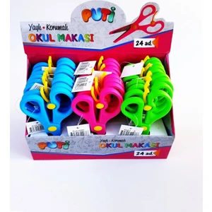 Yaylı Korumalı Okul Makası 24'lü Paket