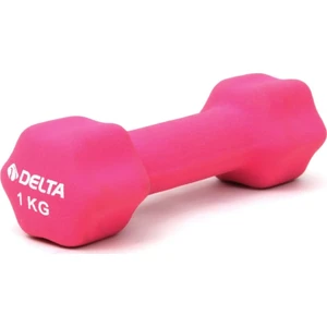 1 Kg x 1 Adet Deluxe Neopren Kaplı Fuşya Demir Dambıl