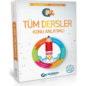 Gezegen Yayıncılık 8.Sınıf Tüm Dersler Konu Anlatımlı
