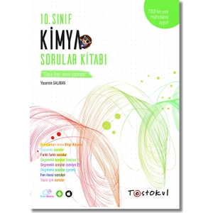 Test Okul Yayınları 10. Sınıf Kimya Sorular Kitabı