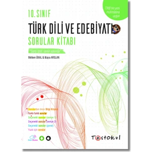 Test Okul Yayınları 10. Sınıf Türk Dili ve Edebiyatı Sorular Kitabı