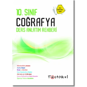Test Okul Yayınları 10. Sınıf Coğrafya Ders Anlatım Rehberi