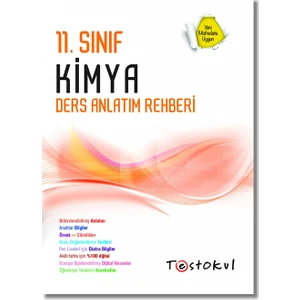 Test Okul Yayınları 11. Sınıf Kimya Ders Anlatım Rehberi